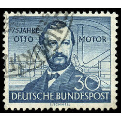 germany stamp 688 n a otto 1952