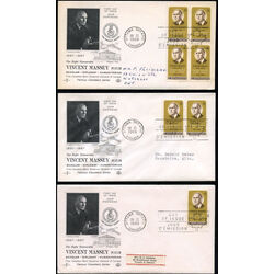 canada stamp 491 vincent massey 6 1969 FDC 005