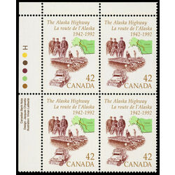 canada stamp 1413 the alaska highway 42 1992 PB UL