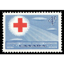 canada stamp 317 red cross symbol 4 1952