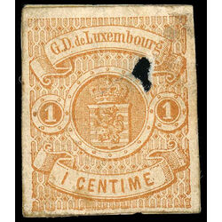luxembourg stamp 4 coat of arms 1 1863 M DEF 002
