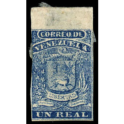 venezuela stamp 2 coat of arms 1859