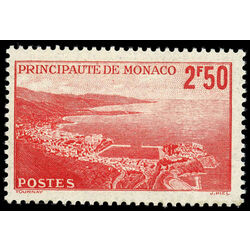 monaco stamp 170 panorama of monaco 1939 M VFNH 001