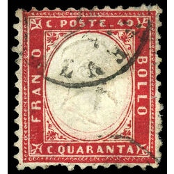 italy stamp 20 king victor emmanuel ii 1862