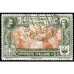 italy stamp 143 christ preaching the gospel 1923 U 001