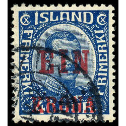 iceland stamp 150 christian x 1926