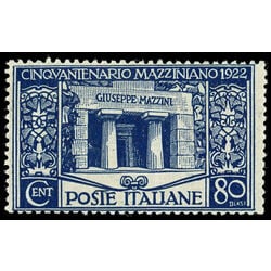 italy stamp 142 mazzini s tomb 1922