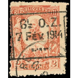 haiti stamp 171 pres pierre nord alexis 1914
