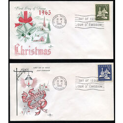 canada stamp 443 4 christmas gifts from the wise men 1965 FDC