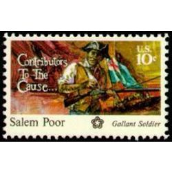 us stamp postage issues 1560 salem poor 10 1975