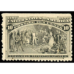 us stamp postage issues 237 presenting natives 10 1893 M 001