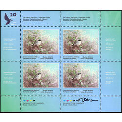 quebec wildlife habitat conservation stamp qw20e loggerhead shrike by claudio d angelo 2007