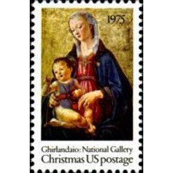 us stamp postage issues 1579 madonna 10 1975