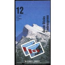 canada stamp 1388a flag over mountains 1992