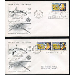 canada stamp 479 weather map and instruments 5 1968 FDC 005