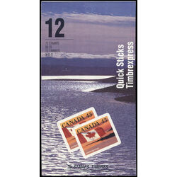 canada stamp 1389a flag over shoreline 1993