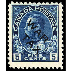 canada stamp mr war tax mr2b war tax 5 1915 M FNH 035