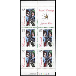 canada stamp bk booklets bk174 outdoor carolling 1994