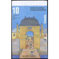 canada stamp 1551b fortress of louisbourg nova scotia 1995