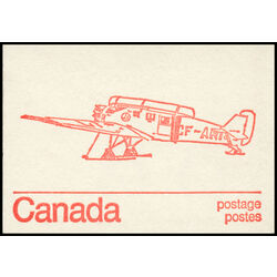 canada stamp bk booklets bk74 caricature definitives 1974