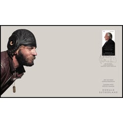 canada stamp 3401 fdc donald sutherland 2023