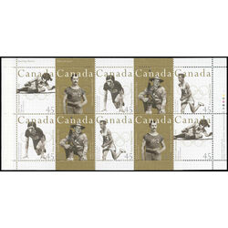 canada stamp bk booklets bk192 canadian olympic gold medallists 1996