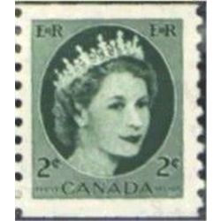 canada stamp 345iii queen elizabeth ii 2 1954