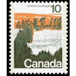 canada stamp 594iv forest 10 1972