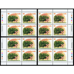 canada stamp 1374i elberta peach 90 1995 PB SET