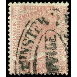 british columbia vancouver island stamp 2 queen victoria 2 d 1860 U F 030