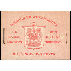 canada stamp bk booklets bk30d king george vi 1937