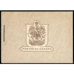 canada stamp bk booklets bk29a king george vi 1937