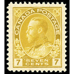 canada stamp 113 king george v 7 1912 M XFNH 008
