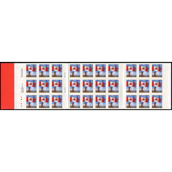 canada stamp bk booklets bk237 flag over inukshuk 2000
