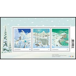 canada stamp 3403 holiday winter scenes 4 93 2023