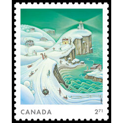 canada stamp 3403c holiday winter scenes 2 71 2023