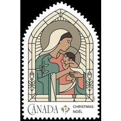 canada stamp 3404i christmas madonna and child 2023