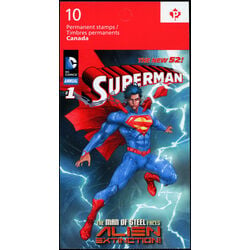 canada stamp bk booklets bk559 superman 2013