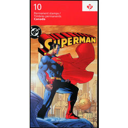canada stamp bk booklets bk558 superman 2013