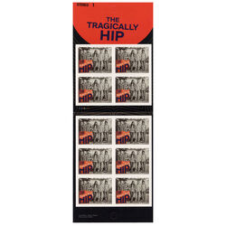 canada stamp bk booklets bk543 the tragically hip 2013