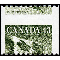canada stamp 1395 flag 43 1992 M NH 002
