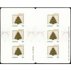 canada stamp bk booklets bk566 cross stitched tree 2013