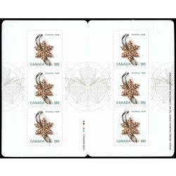 canada stamp bk booklets bk515 snowflake 2012