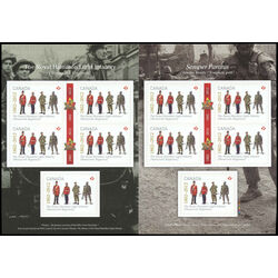 canada stamp bk booklets bk510 the royal hamilton light infantry 2012