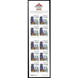 canada stamp bk booklets bk504 winnipeg blue bombers ken ploen 1935 the fog bowl 2012
