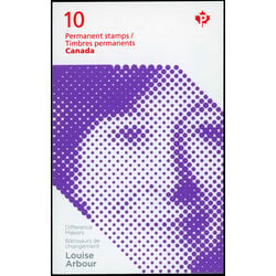 canada stamp bk booklets bk490 louise arbour 2012