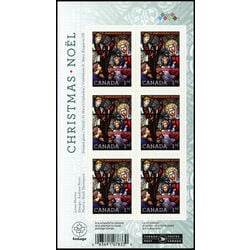 canada stamp bk booklets bk472 christmas stained glass 2011