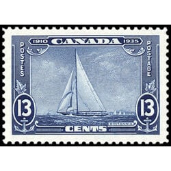 canada stamp 216 royal yacht britannia 13 1935