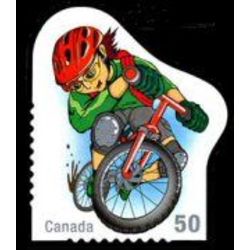 canada stamp 2121c mountain biking 50 2005