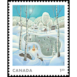 canada stamp 3406i holiday winter scenes 1 30 2023